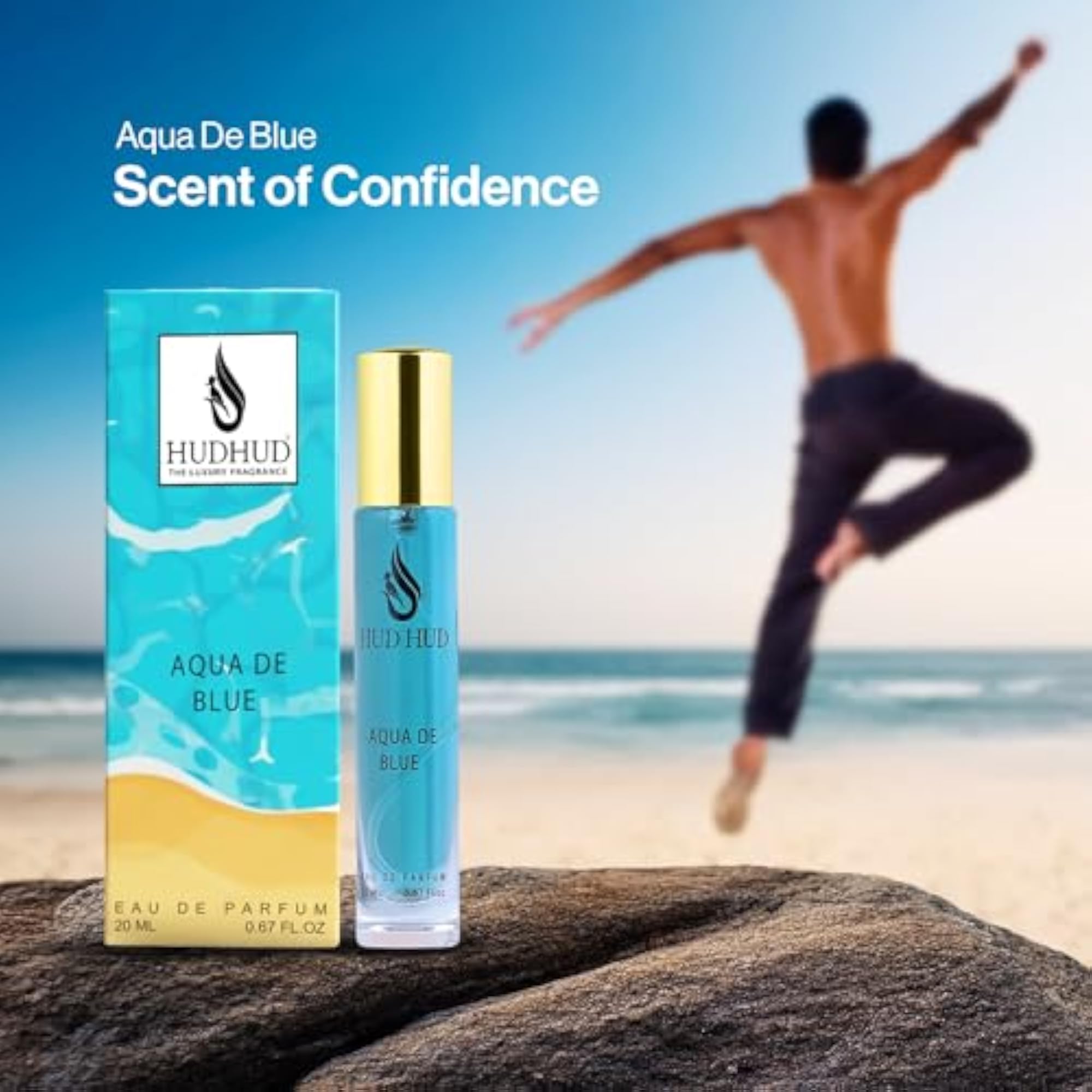 Aqua De Blue Light & Lasting Perfume, 20ml